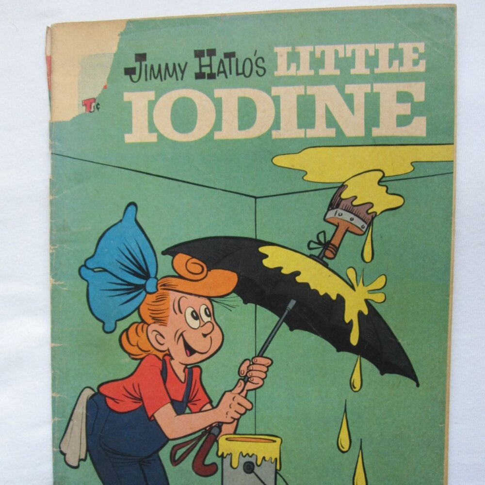 1960 Dell Comic Book: Little Iodine #48, 10c cover